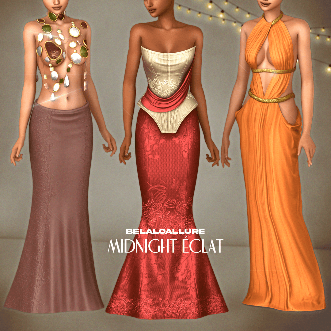 Коллекция платьев Midnight Éclat collection